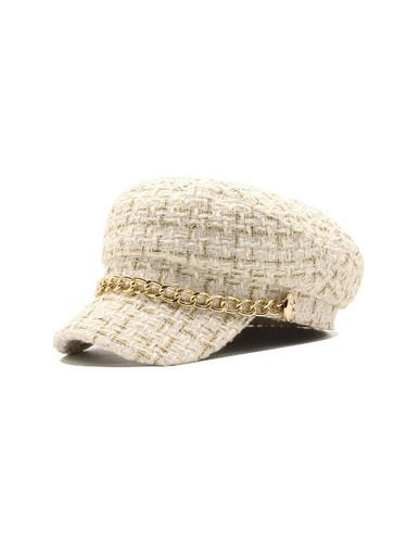 Cappello newsboy donna coppola inglese invernale donna tweed beige oro moda  c135 | eBay