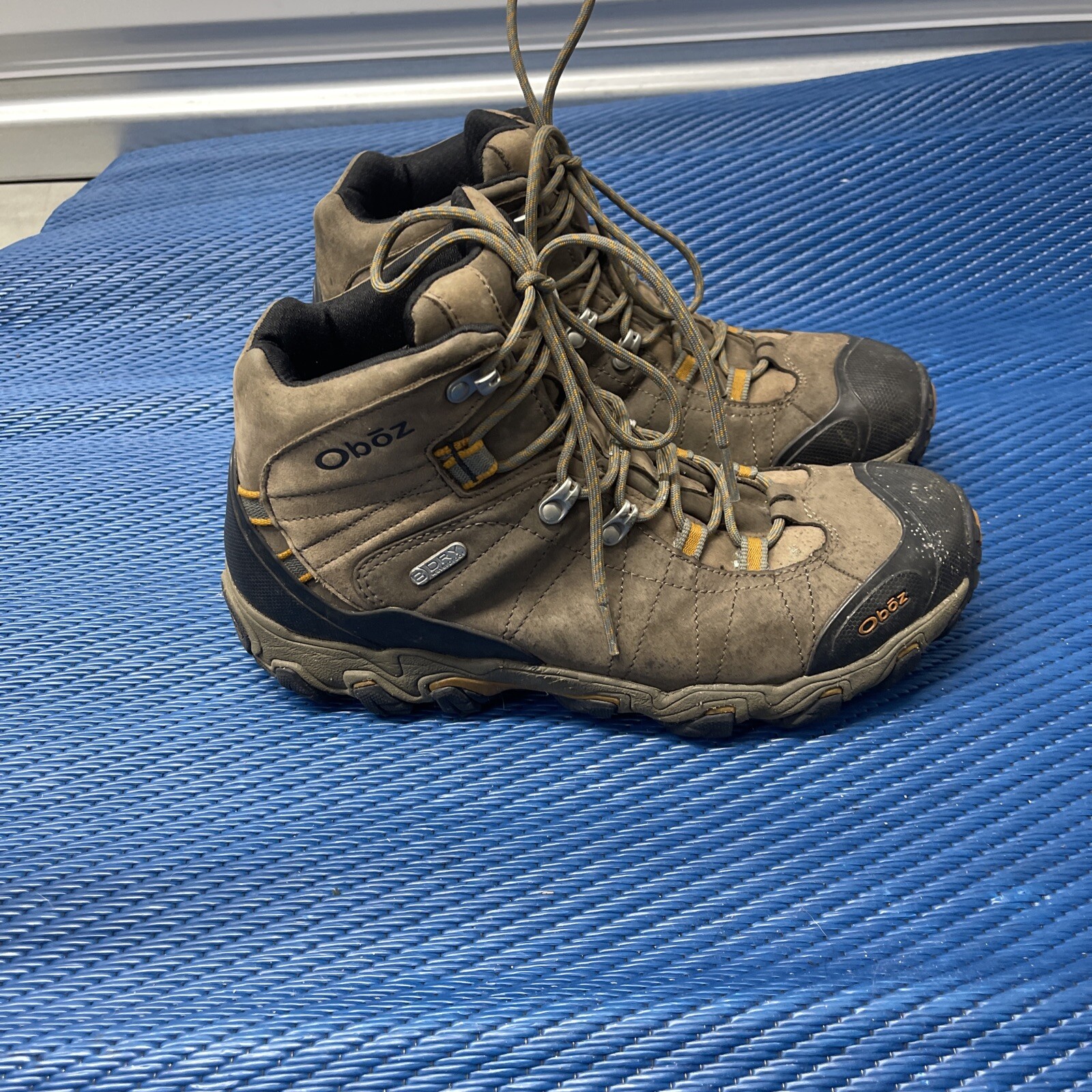 OBOZ Men’s Bridger Mid BDRY Waterproof Brown Hiking Hunting Boots Size