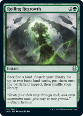 Zendikar Rising - Roiling Regrowth - Foil