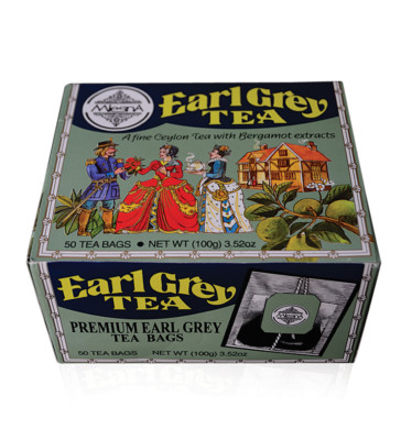 Mlesna Ceylon Tea - Earl Grey Ceylon Black Tea in Tea Bags