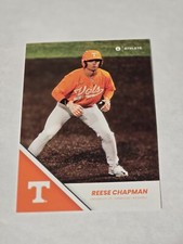 Reese Chapman 2024 Onit Card #12 Tennessee Volunteers Baseball 
