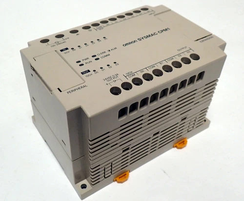 OMRON SYSMAC CPM1-10CDR-A PROGRAMMABLE CONTROLLER IN 24Vdc OUT 24Vdc/240Vac 