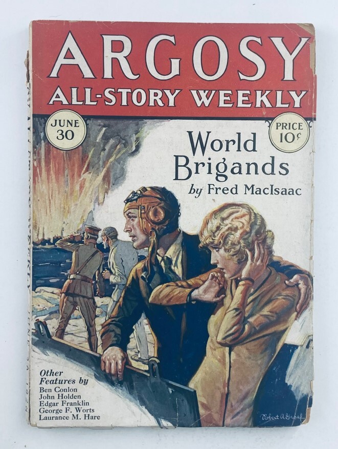 Argosy All-Story Weekly Pulp Magazine June 30 1928 World Brigands-image
