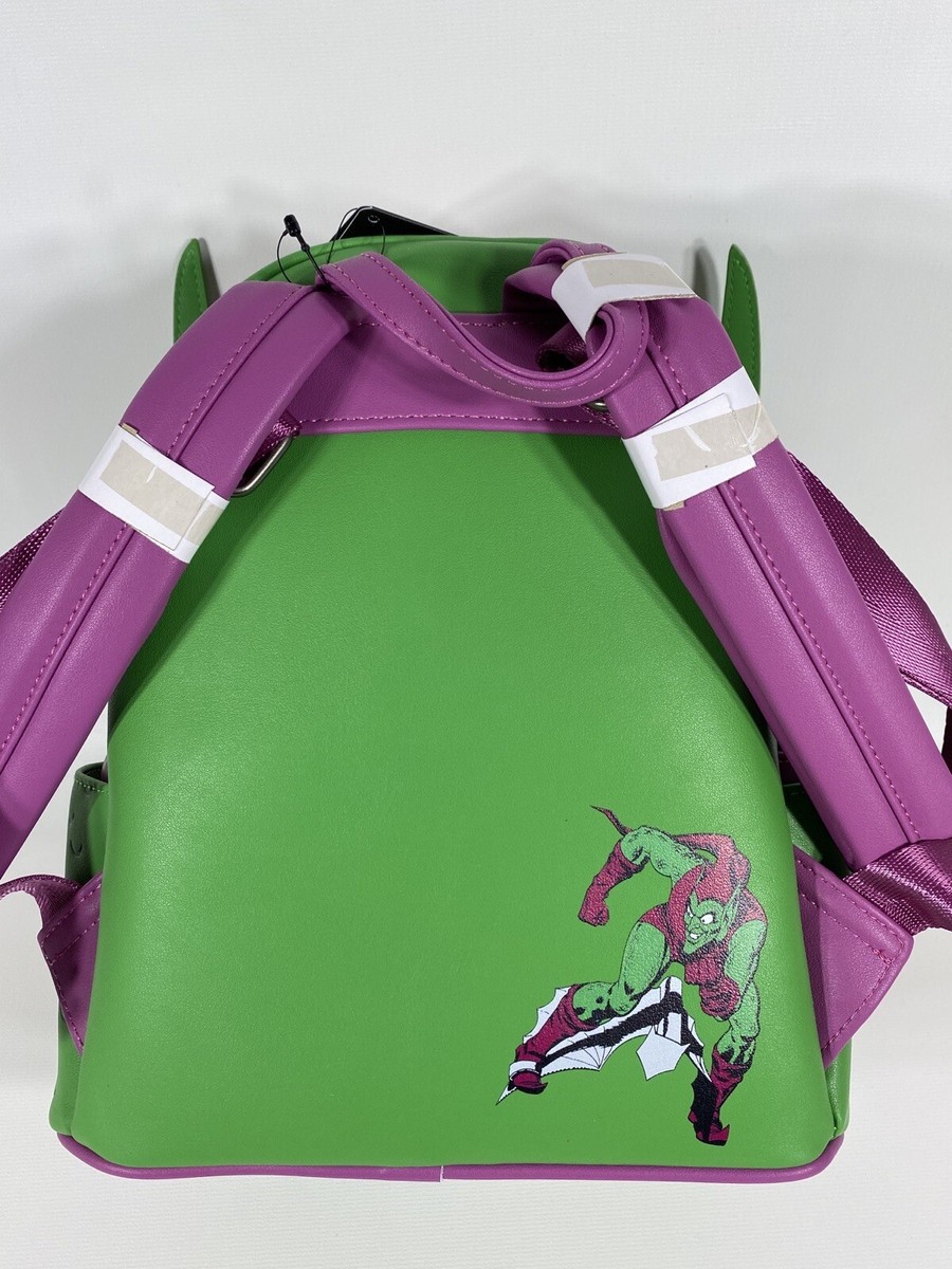 Loungefly Marvel Green Goblin Exclusive Mini Backpack Green  display picture 1