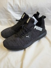 Puma, Men's Enzo Beta Woven soft foam Shoe sise 9.5 color black.