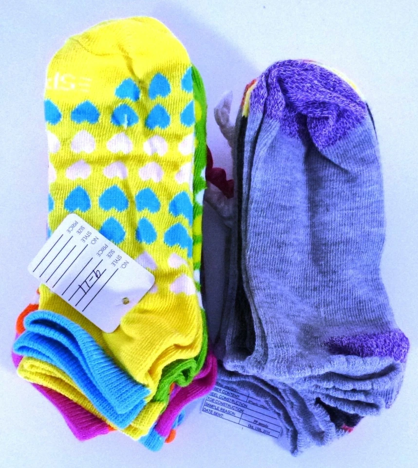 6 PARES ESPRIT + 5 PARES CALCETINES NOSHOW NIÑAS + 3 CINTAS PARA EL CABELLO MULTICOLOR 6-8 P246 Foto 2 de 3