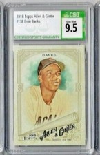 2018 Allen & Ginter Ernie Banks CSG 9.5  