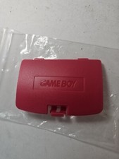 red Nintendo Gameboy Color GBC Replacement Battery Cover PLEASE READ