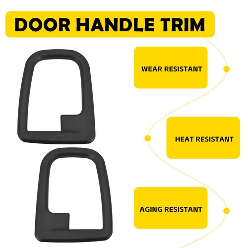 Black Interior Right&Left Door Handle For Trims 1992 1993-1999 BMW 3-Series E36 - Picture 13 of 16
