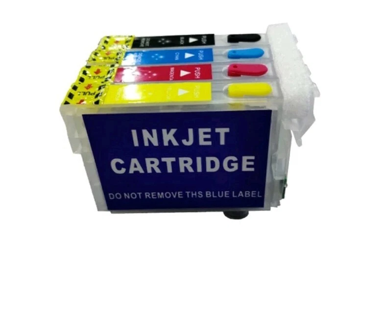 Empty Refillable Ink Cartridge T124  For WorkForce 320 323 325 435 NX127 NX430  - Image 2 of 3