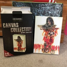 Daryl Dixon Canvas Collection AMC- The Walking Dead Supply Drop Exclusive- NEW