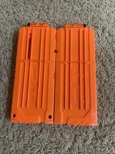 Lot Of 2 Nerf N-Strike Elite 12 Round Dart Clip Ammo Magazine Toy