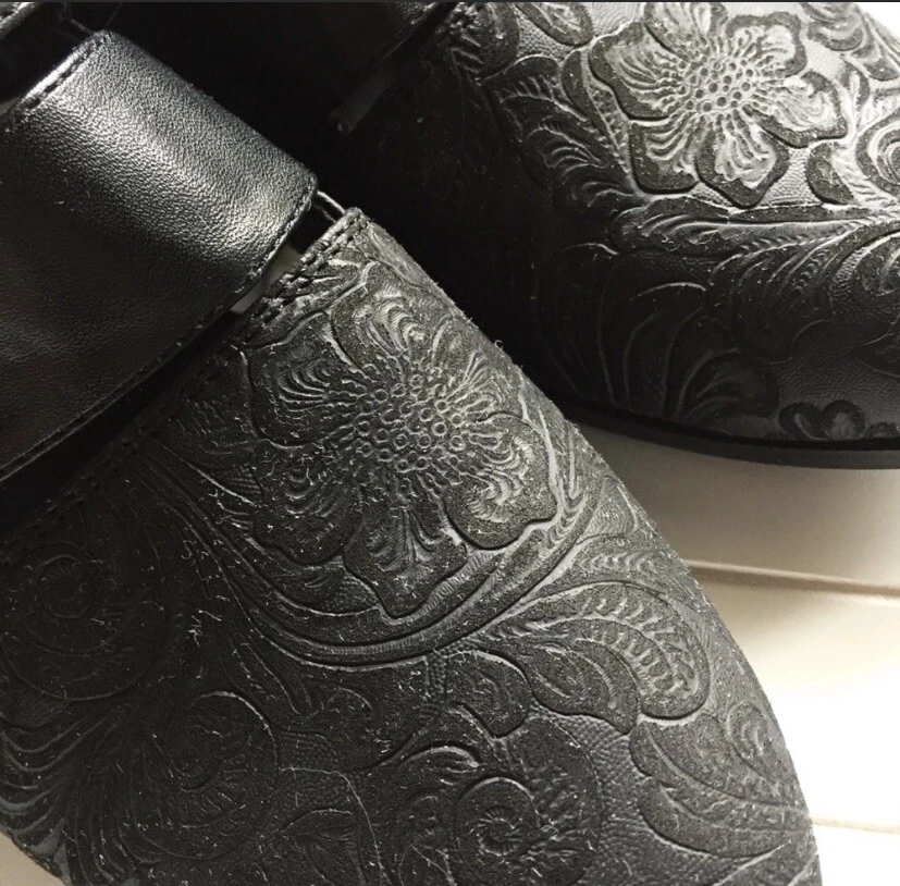 Kimchi Blue Women’s Black Slingback Buckle Shoes Size 9 - Imagem 3 de 4