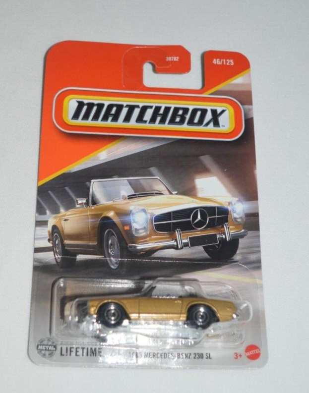 MATCHBOX 2025 MBX SHOWROOM 46/125 - 1963 MERCEDES-BENZ 230 SL