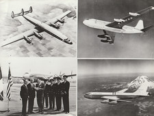 AIR FRANCE BOEING CONSTELLATION AVION CIVIL DE LIGNE AVIATION 24 X 18 cm