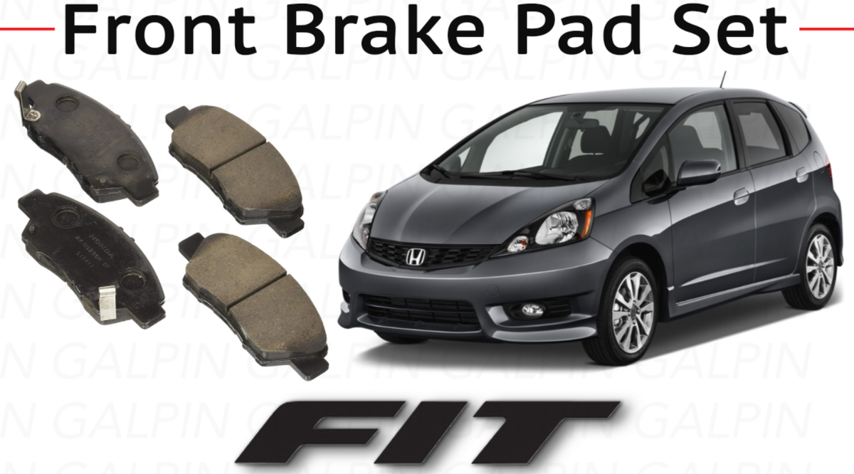 2012 - 2013 Honda FIT Genuine Factory OEM Front Brake Pad Set