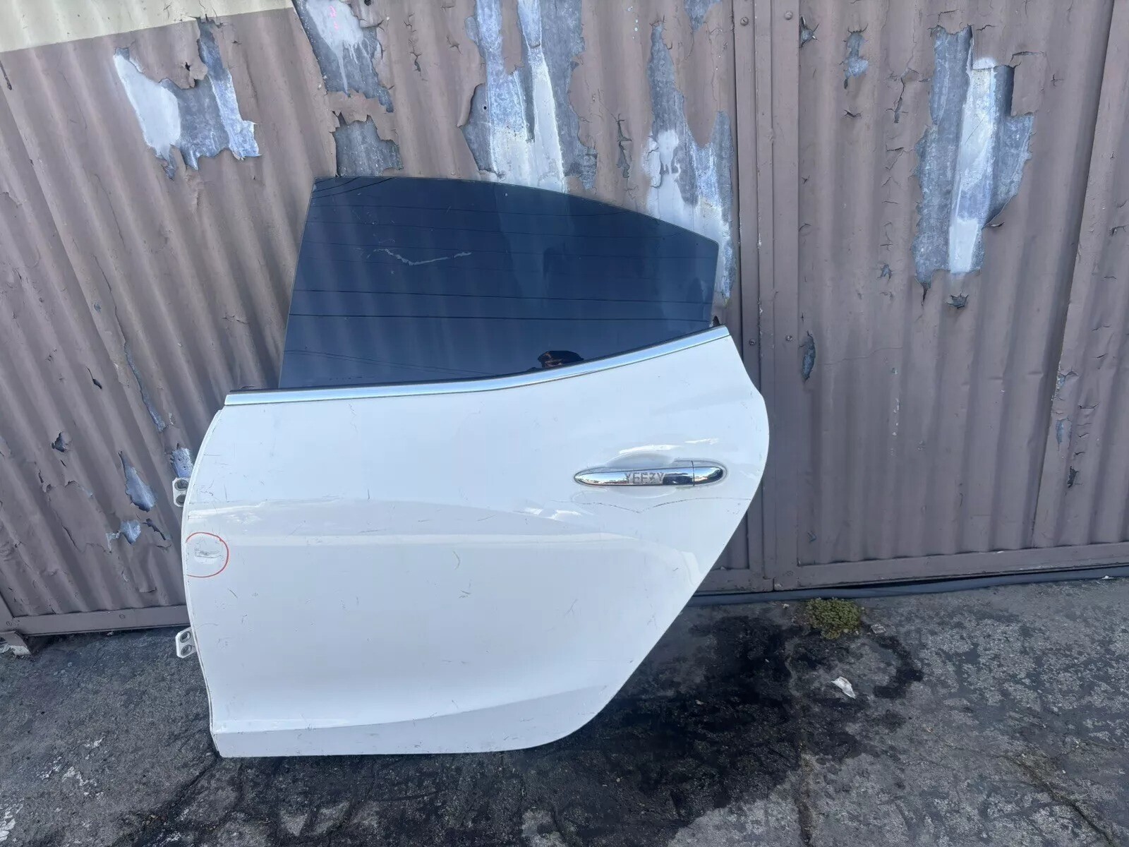 2014 - 2017 Maserati Ghibli Rear Left Side Complete Exterior Door Shell Assembly