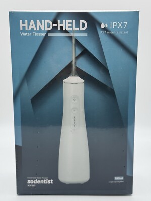 NEW Sodentist Water Flosser  IPX7 Large Capacity 180 ml. Oral Hygiene