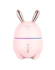 Cute USB Rabbit Spray Aroma Diffuser Light Bulb Humidifiers for Bedroom