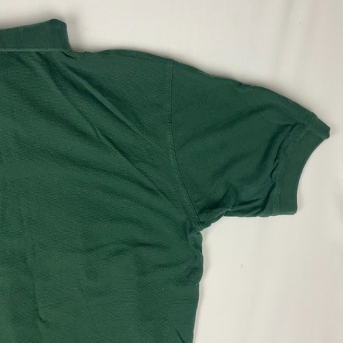 Vintage 90s NFL Mens XL New York Jets Polo Shirt Football Green Cotton Heavy - Picture 9 of 12