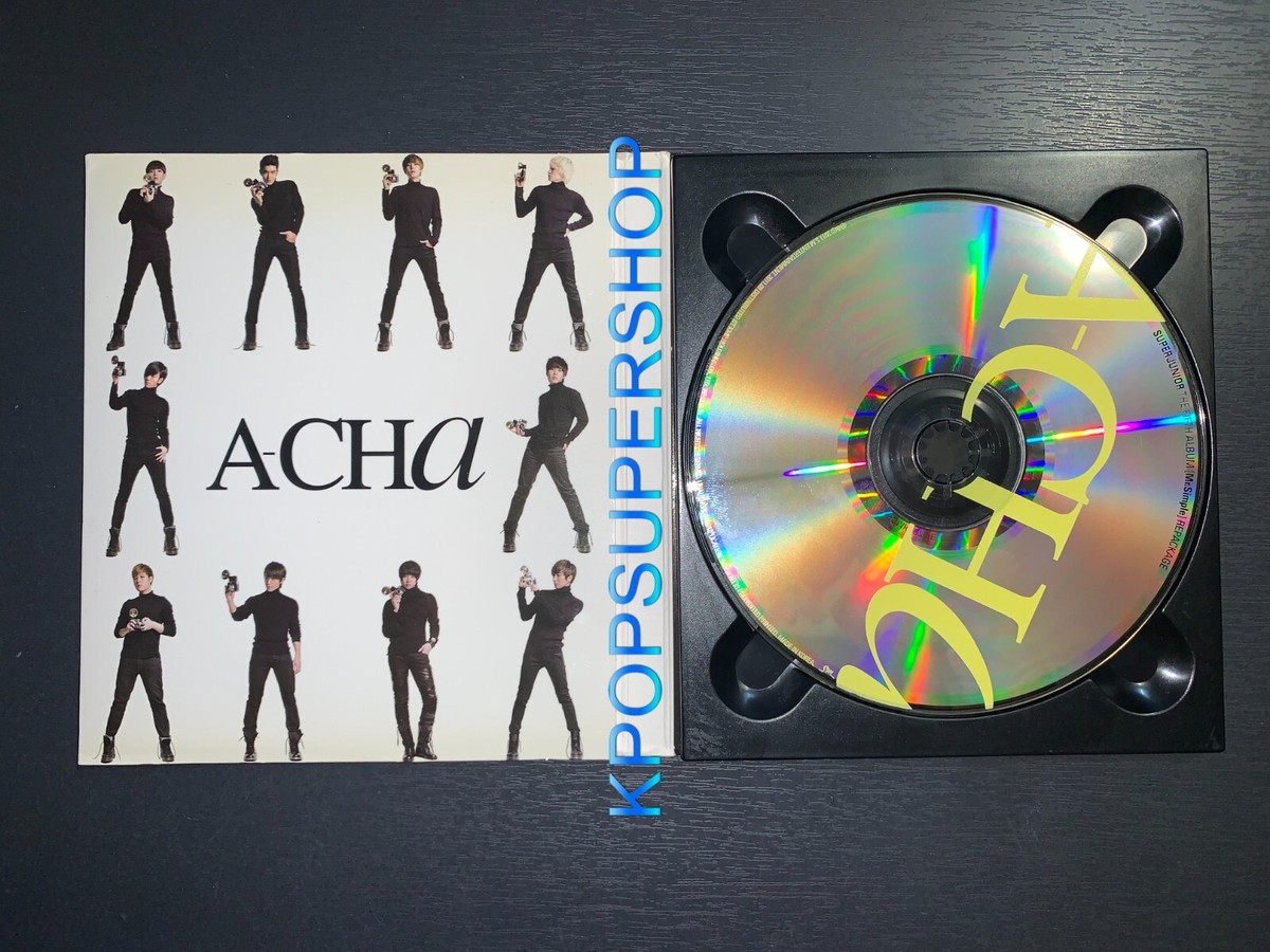 Super Junior 5th Mini Album Repackage A-Cha CD Photobook