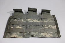 US Military Three (3) Magazine Pouch MOLLE ACU 3 X 30 ROUND