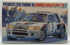 1/24 TAMIYA Peugeot 205 Turbo 16 Work Rally Sport Car No.2454 Pre-Owned Open Box