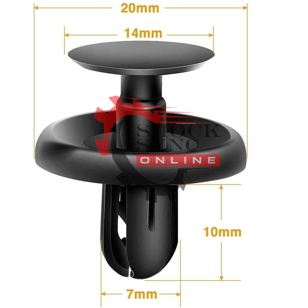 Michaelia 50 PCS Compatible With Toyota & Lexus Engine Splash Shield Push-in Style - Foto 9