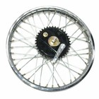 Rear Wheel Rim 19'' Complete + Spoke Half With Hub For Royal Enfield BSA