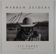 Warren Zeiders JSA Signed Autograph Album Record Vinyl 717 Tapes