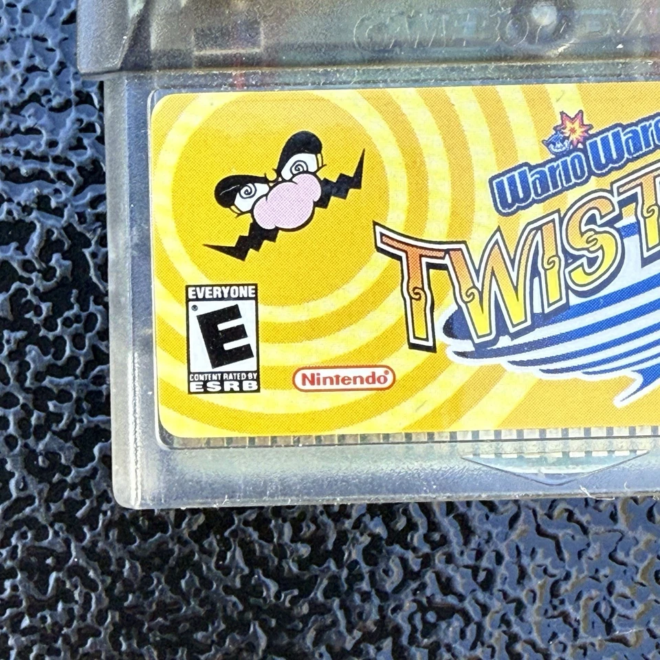 WarioWare Twisted GBA Auténtico Nintendo Game Boy Advance Wario Ware Genuino Foto 2 de 4
