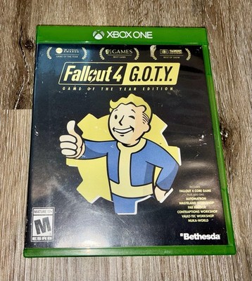 Bethesda Fallout 4 G.O.T.Y. Game of the Year Edition (Xbox One) M 2017