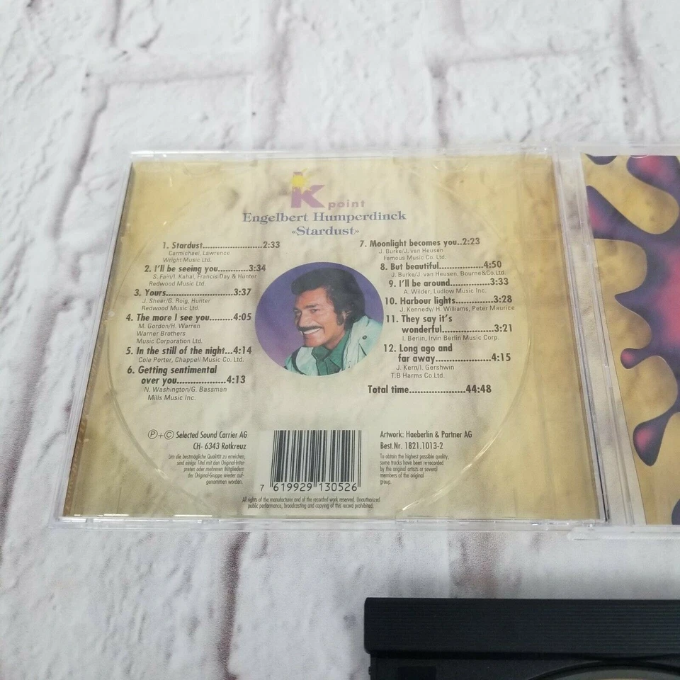 Engelbert Humperdinck Stardust CD czech K Point 1994 Foto 4 de 4
