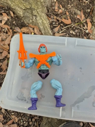 Vintage 1981 MOTU Faker He-man Masters of the Universe Complete Origins Broken