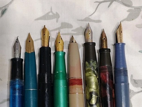 LOT OF 53 DIFFERENT FOUNTAIN PENS MOSTLY MADE IN USA image 19