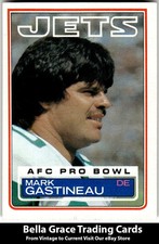 1983 Topps Mark Gastineau #341 New York Jets NFL Football