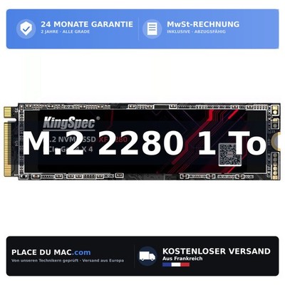 KingSpec XF M.2 NVMe 2280 SSD 1 TB