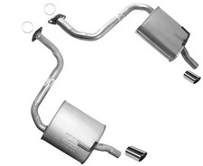Left And Right Dual Mufflers Made In Usa Fits Nissan Maxima 2009-2017