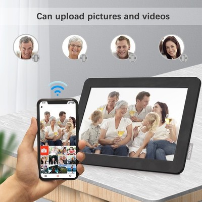 Andoer 10.1-Inch WiFi Digital Photo Frame For Sharing Photos PALU