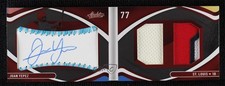 2022 Panini Absolute Light Blue 8/30 Juan Yepez #124 Auto 09un
