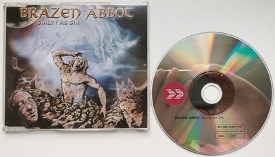 BRAZEN ABBOT Guilty As Sin CD PROMO Nikolo Kotzev Hughes Turner Project Norum