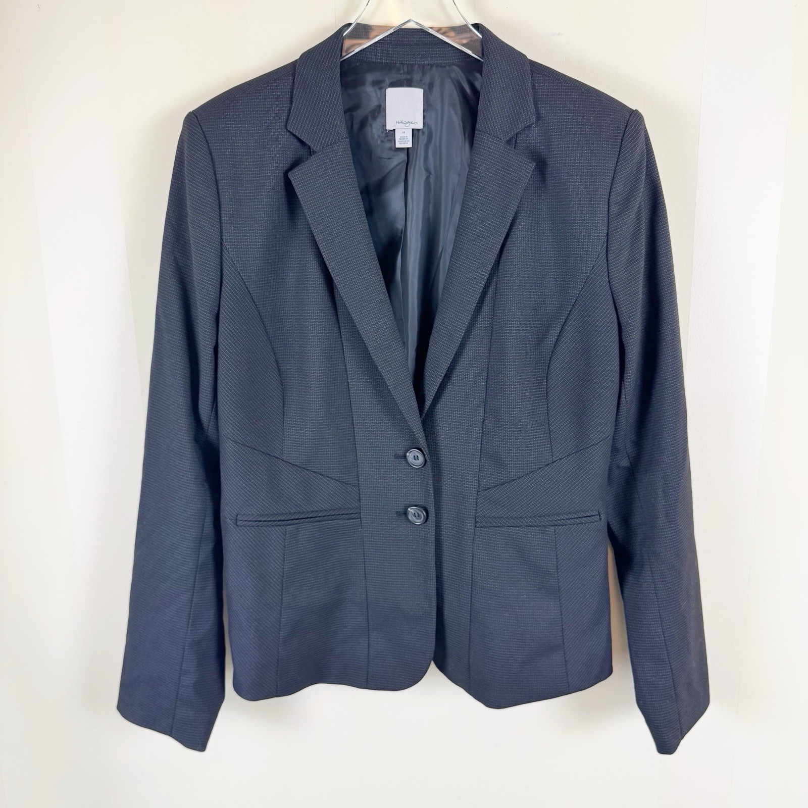 Halogen Notch Lapel Two-Button Jacket Blazer Wome… - image 5