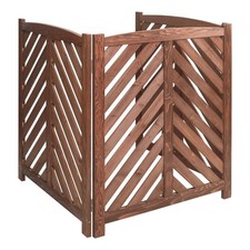 38 Wood Privacy Screen Air Conditioner Fence ...