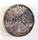 1 oz. Undated Silver Round - Walking Liberty Design .999 Fine