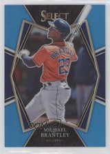 2022 Panini Select Premier Level Light Blue Prizm /149 Michael Brantley #137 v1x