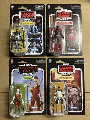 Star Wars Vintage Collection Lot ARC Jesse VC250 Commando Aurra Sing VC73 Wolffe