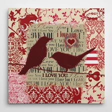 Wexford Home VALENTINES I Gallery Wrapped Canvas Wall Art