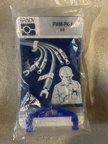Brady Electrical Wire Labels Numbers PWM-PK-3 Book 1-45