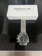 Herren-Chronograph Edelstahl Sportuhr