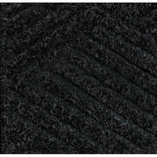 M+A Matting 22154310070 Waterhog Fashion Diamond Mat Charcoal 3' x 10'